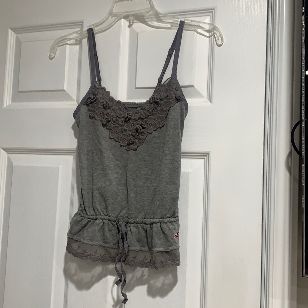Gray top